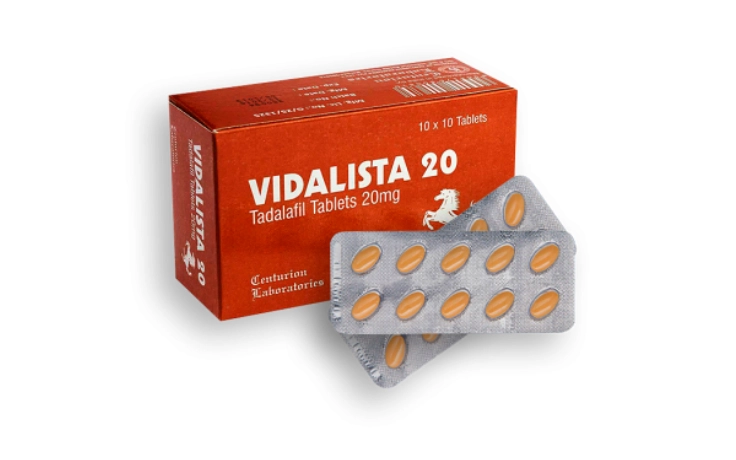 Vidalista 20 Mg Tadalafil